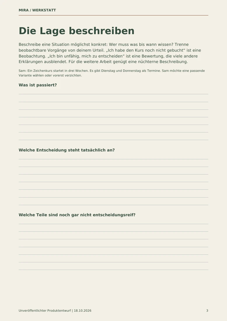 Öffentliche Leseprobe von Werte im Alltag